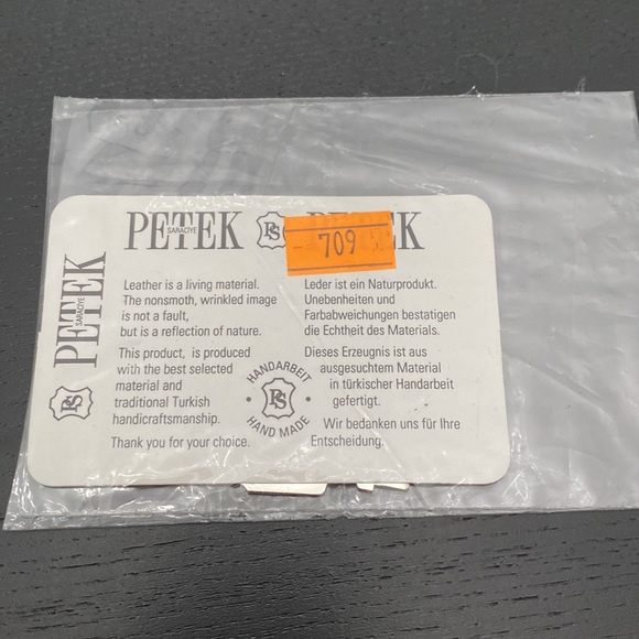 Petek 1855 Vintage Brown Leather Travel Organizer Bag - Picture 8 of 16